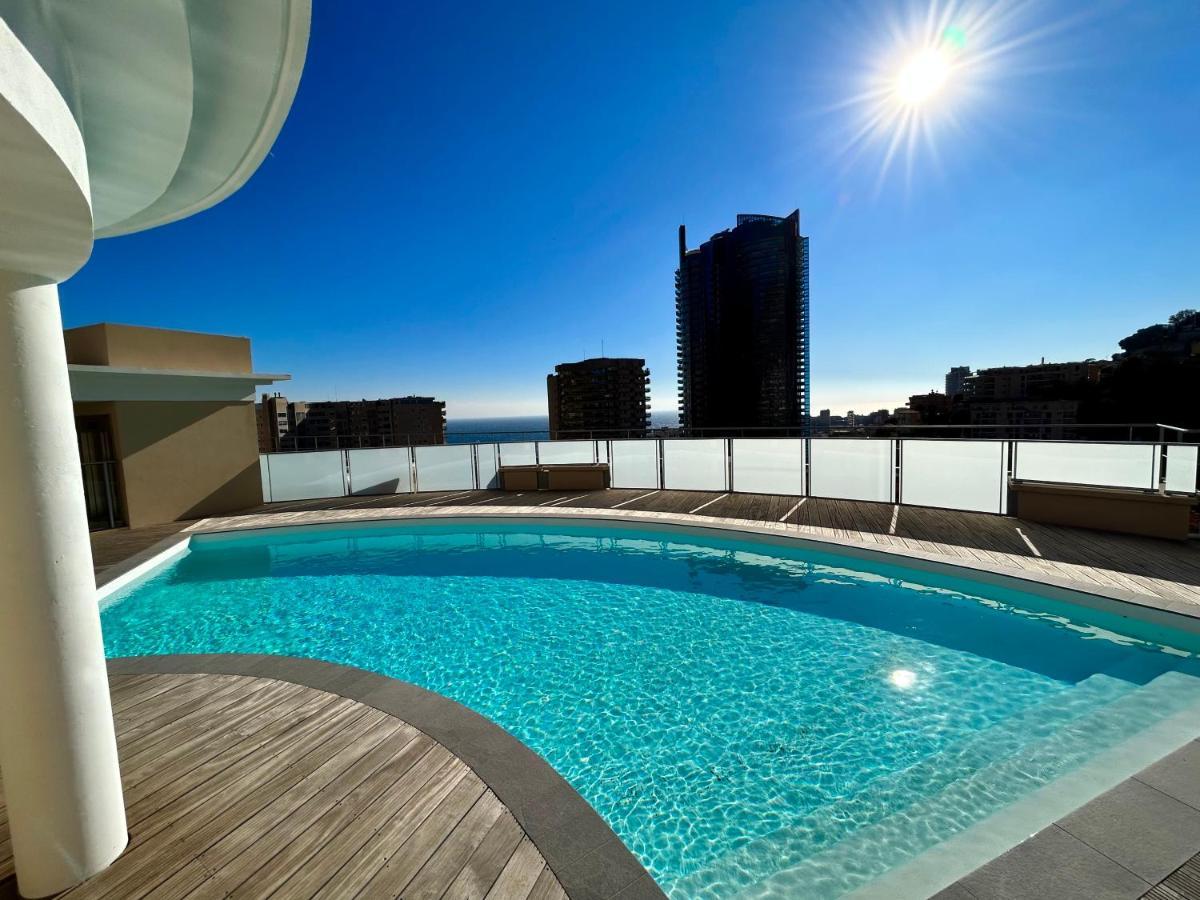 Luxueux Studio Neuf - Frontiere Monaco - Piscine - Parking Prive Apartment Exterior photo